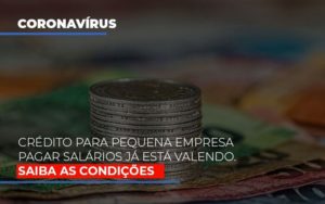 Credito Para Pequena Empresa Pagar Salarios Ja Esta Valendo Blog Contabilidade Em Monte Alto Sp | Contec Assessoria - Contabilidade em Monte Alto - SP | Contec Assessoria