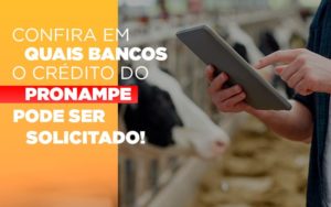 Confira Em Quais Bancos O Credito Pronampe Ja Pode Ser Solicitado - Contabilidade em Monte Alto - SP | Contec Assessoria