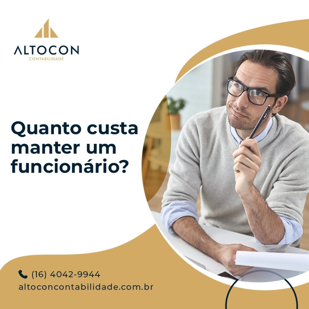 Quanto custa manter um funcionário?