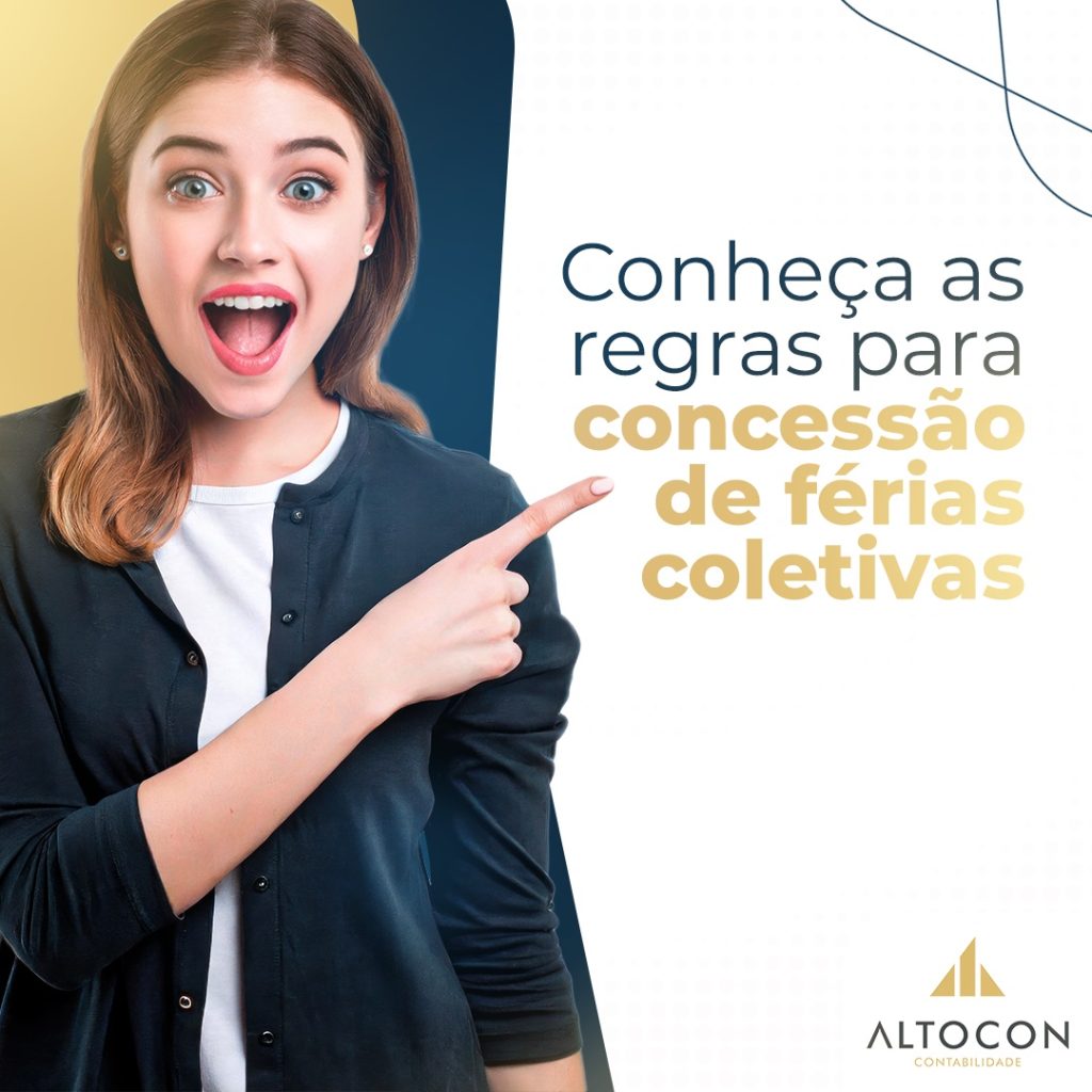 Conheça as regras para concessão de férias coletivas