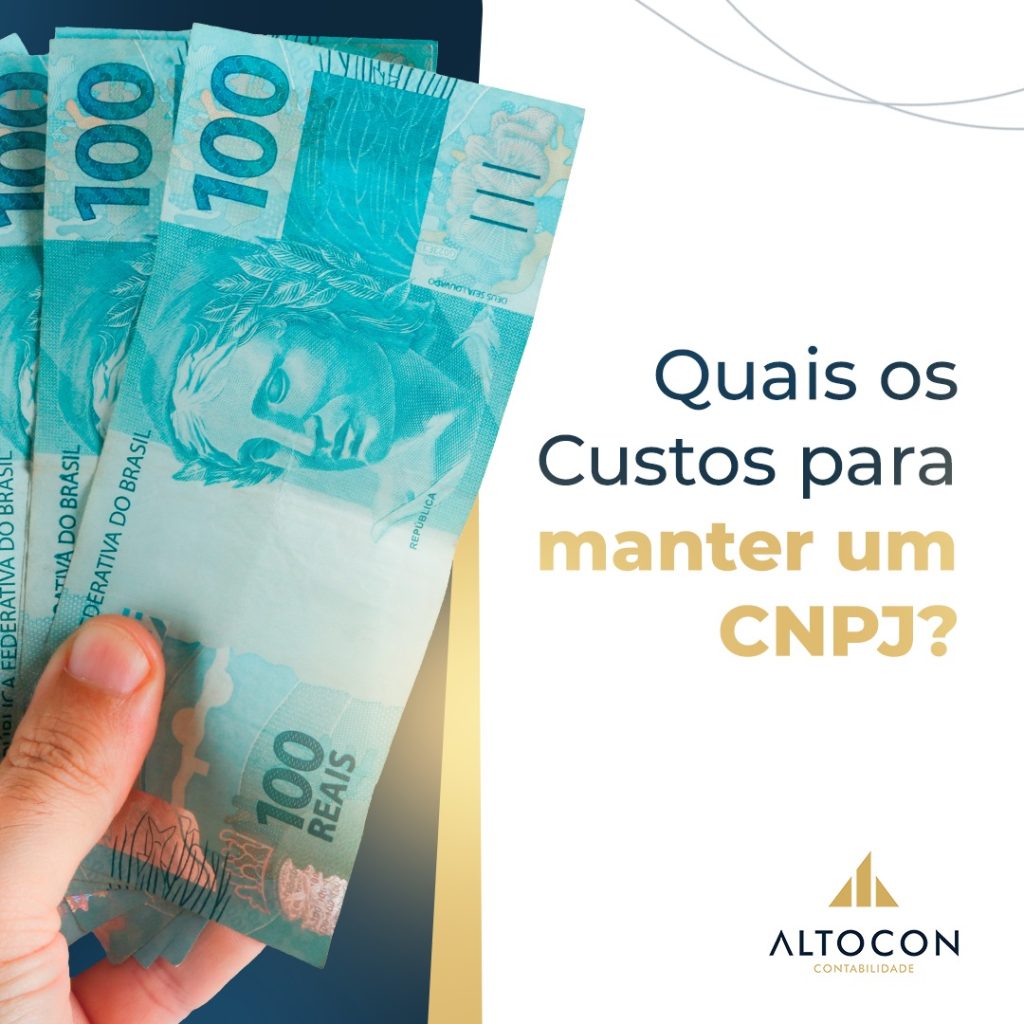 Quais os custos para manter um CNPJ?